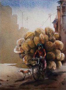 Art by Sudip Roy - Buy Indian Paintings by Sudip Roy - Laasya Art