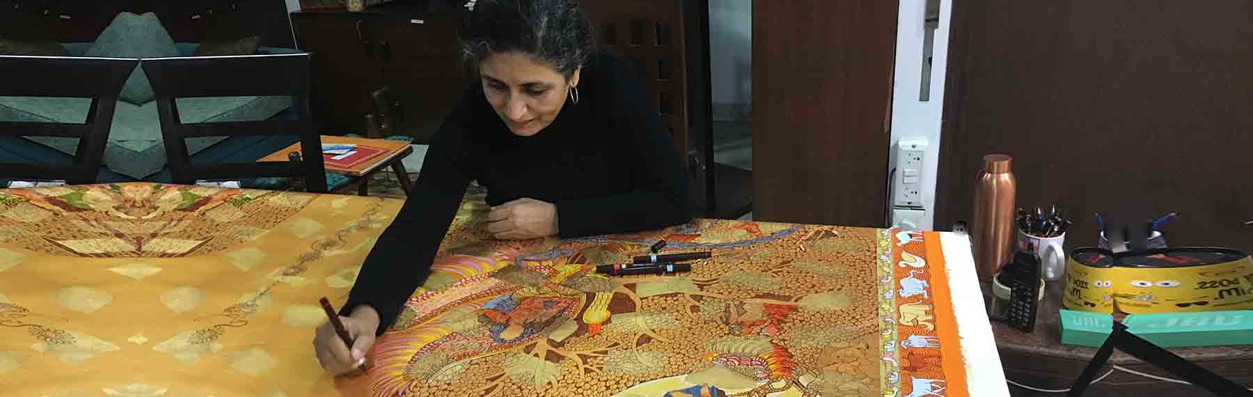 Interview with contemporary Indian artist Seema Kohli