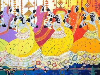 Indian Art Commission Painting