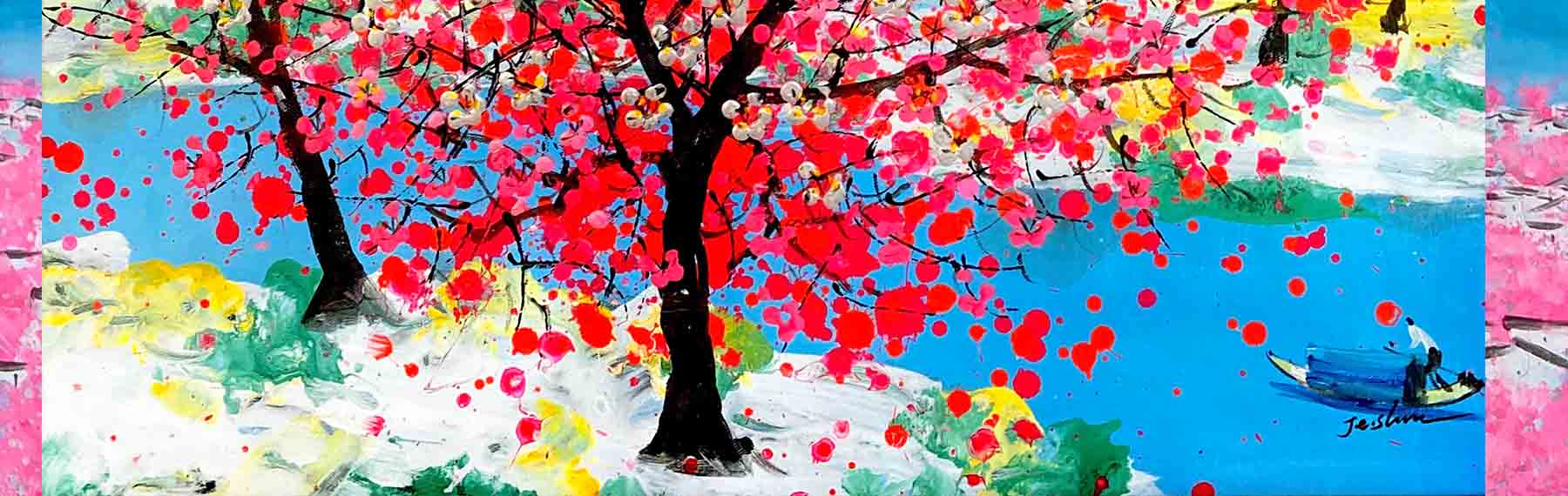 Je Shen, Untitled, Oil on canvas, 40 x 28 inches