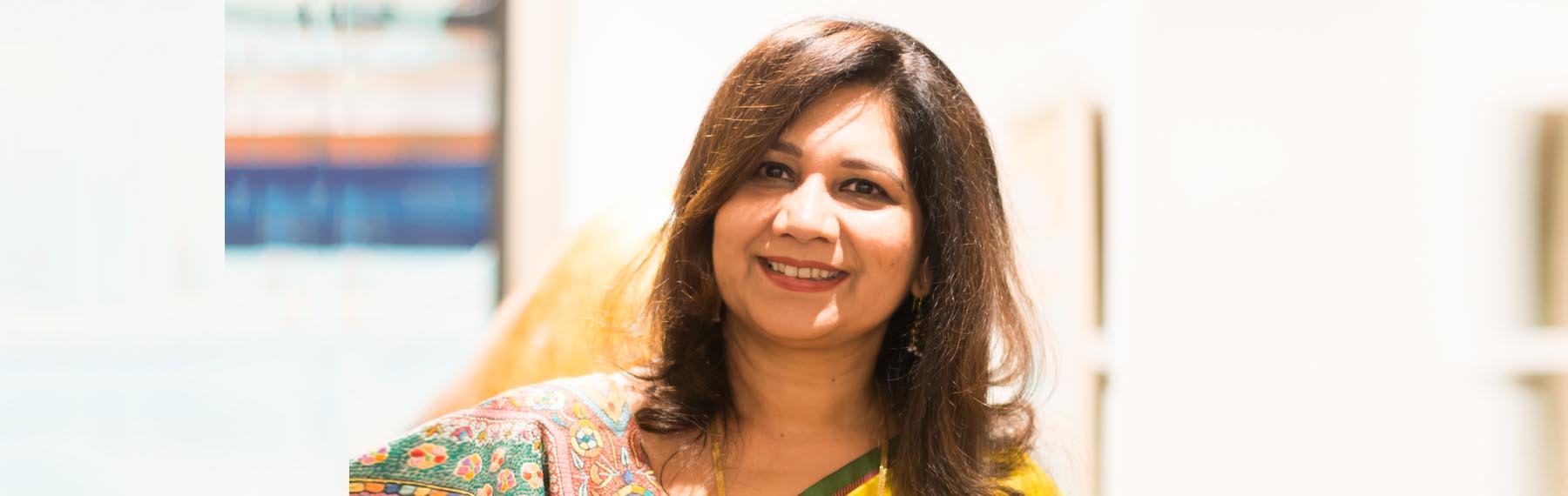 Well-being through Art with contemporary Indian artist Vinita Karim