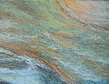 Sumana Chowdhury | Contemporary Indian Artist | Sea Surge | Oil on canvas | 36 x 48 inches