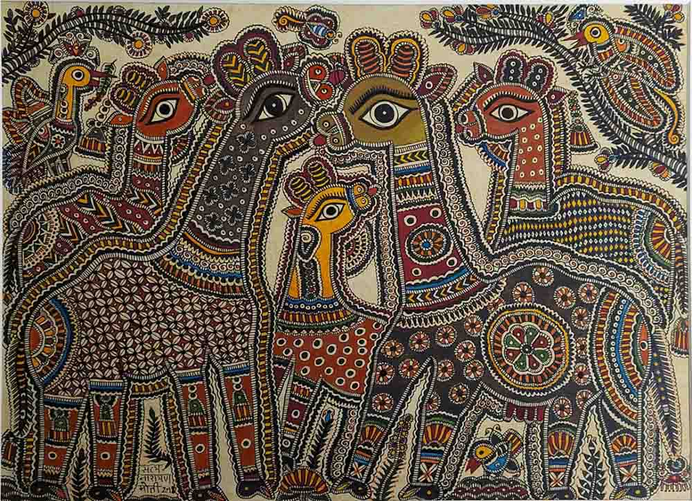 mithila painting artist