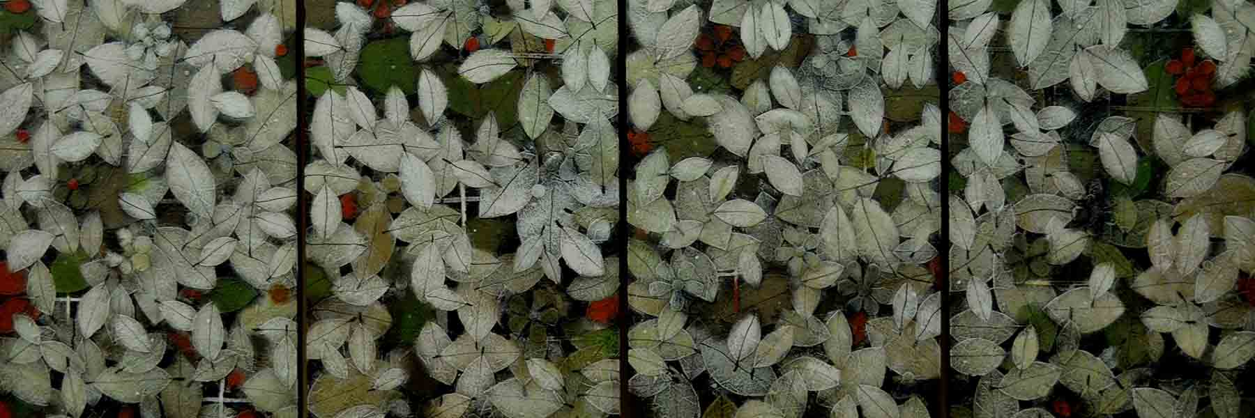 Basuki Das Gupta’s Stunning Four-Panel Commissioned Painting