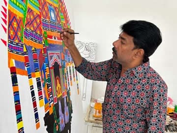 contemporary Indian artist s. sivabalan