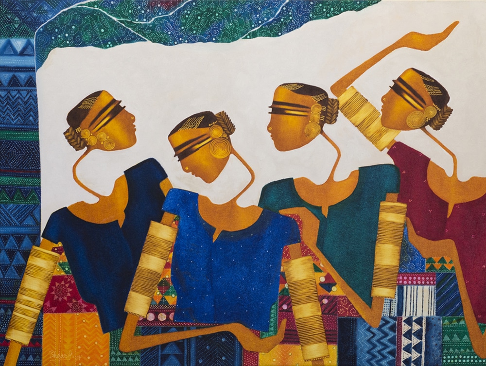 Earth Story _ Oil on canvas _ 36 x 60 inches _ $ 7950