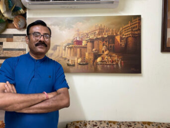 Artist Amit Bhar