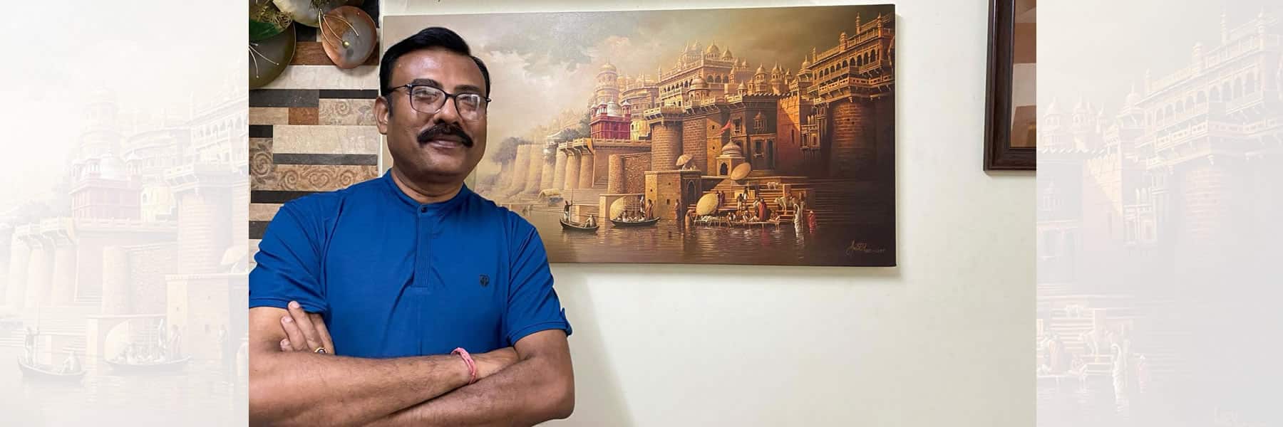 Amit Bhar: An Artist Who Followed His Dreams To Varanasi