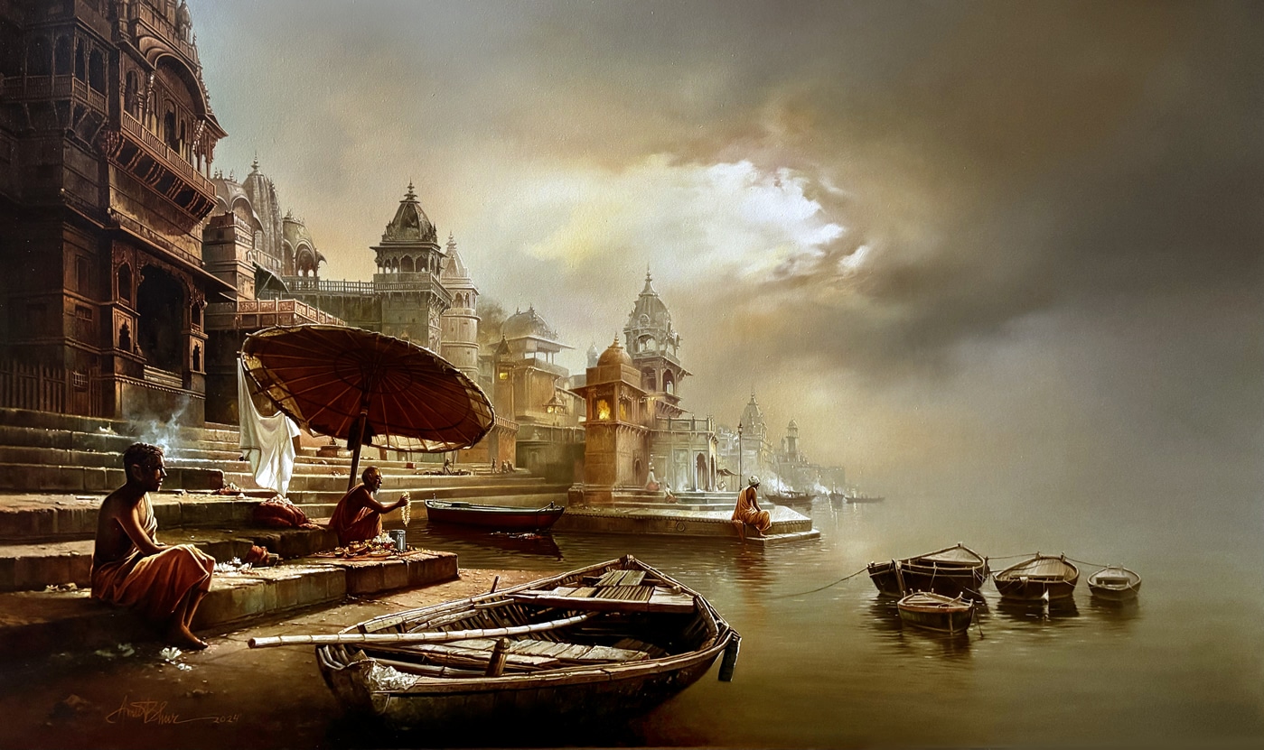 Amit Bhar Varanasi artwork