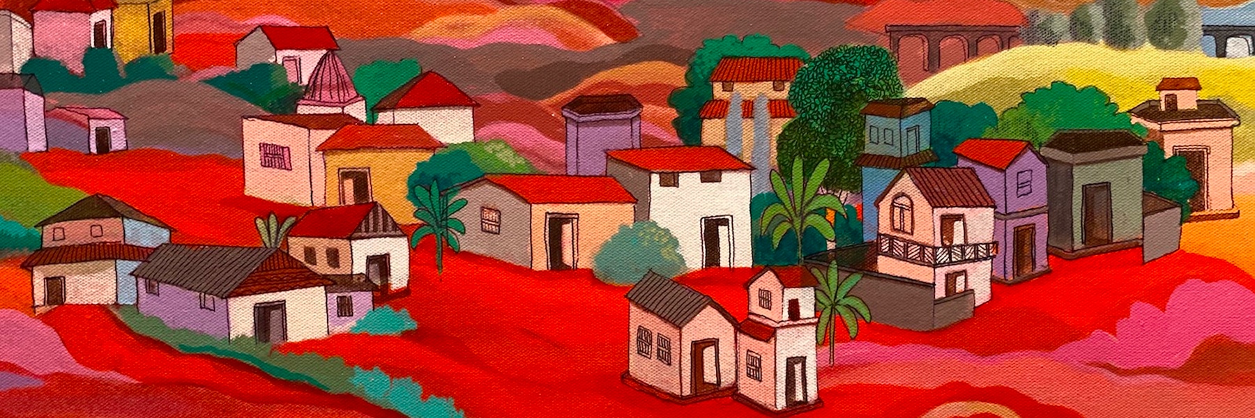 Commission Case Study: Five Recent Paintings In The US And India