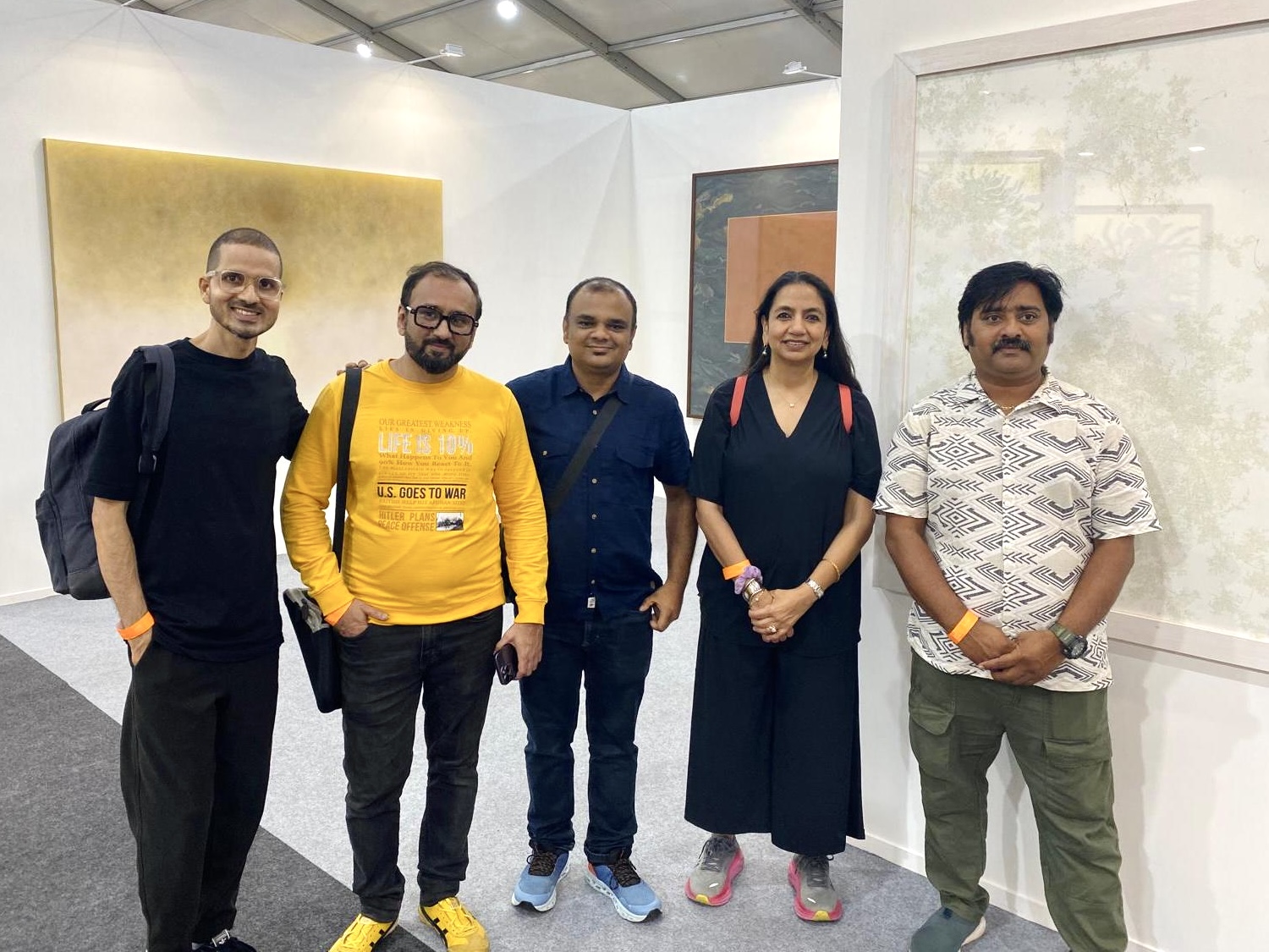 Meeting Indian Artists at Art Mumbai 2024