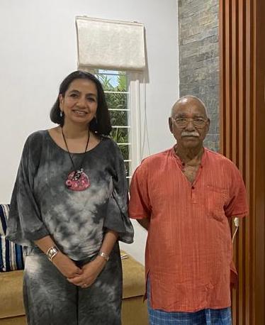 Thota Vaikuntam with Laasya Art Founder