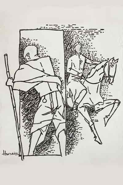 “M.F.” HUSAIN