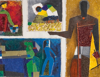 A New Era for Indian Art: New Auction Record Set By A 14-foot Painting by M. F. Husain