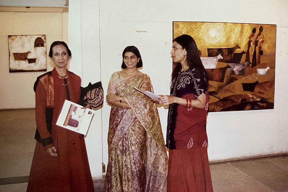 Bharti Prajapati art exhibition