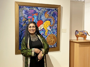 SEEMA KOHLI’S EXHIBITION AT MUSEUM OF SACRED ARTS IN BELGIUM