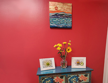 RECENT CLIENT INSTALLATIONS: ART BY VINITA KARIM