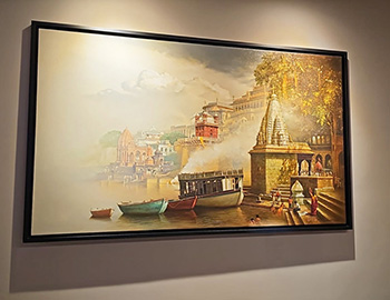 RECENT CLIENT INSTALLATIONS: ART BY AMIT BHAR