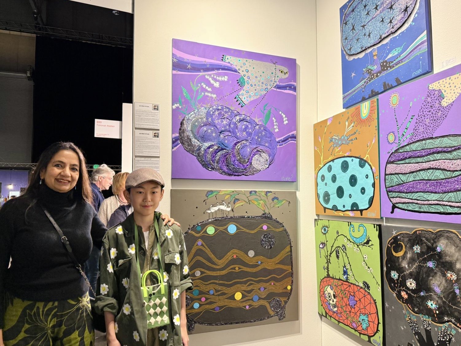 emerging artist at Seattle Art Fair