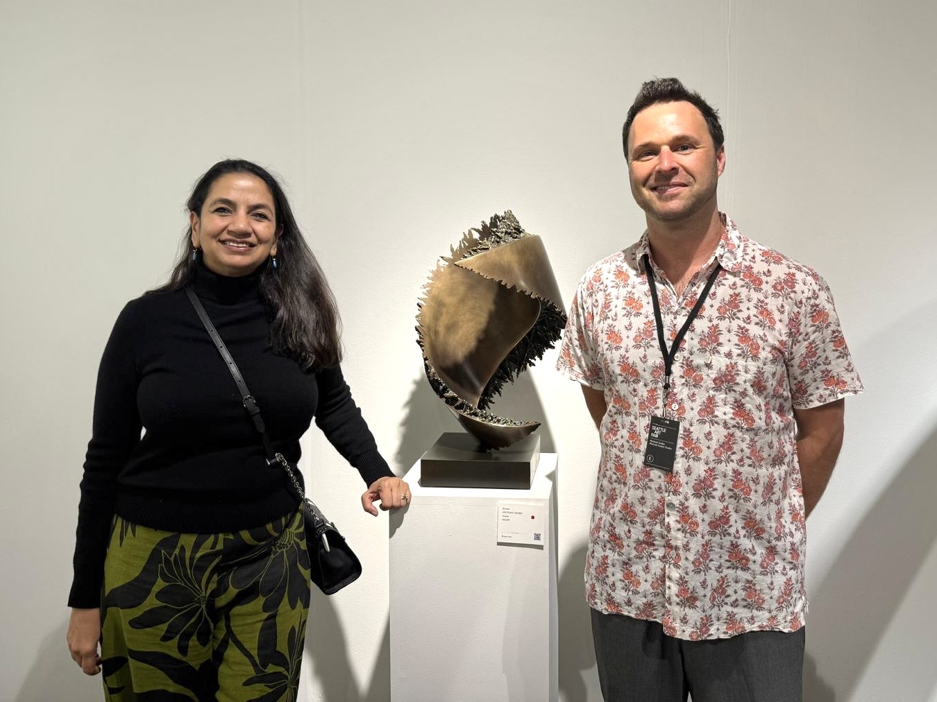 contemporary artist Mike Szabo at Seattle Art Fair