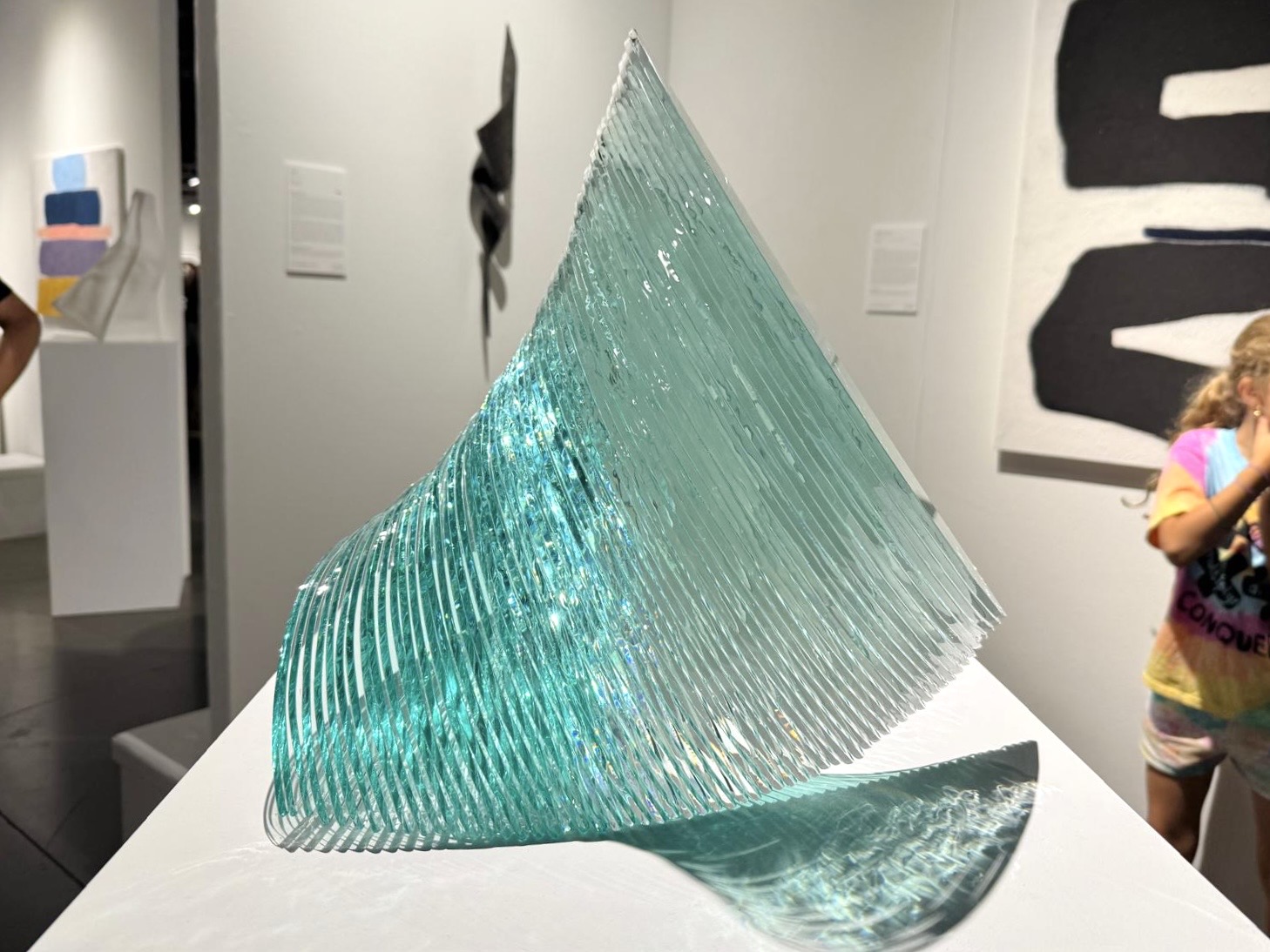 contemporary glass art sculpture Seattle Art Fair