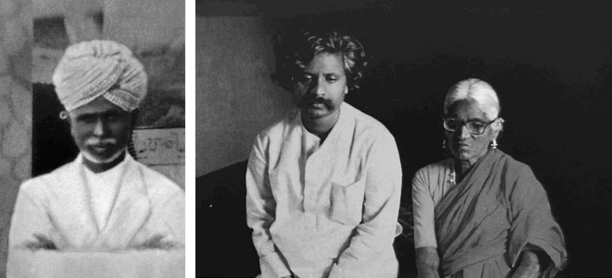 Artist Laxma Goud’s father and mother