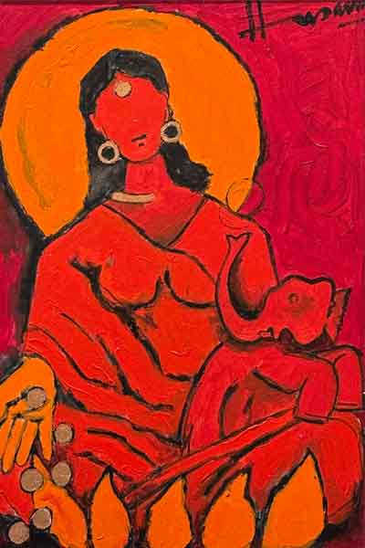 “M.F.” HUSAIN