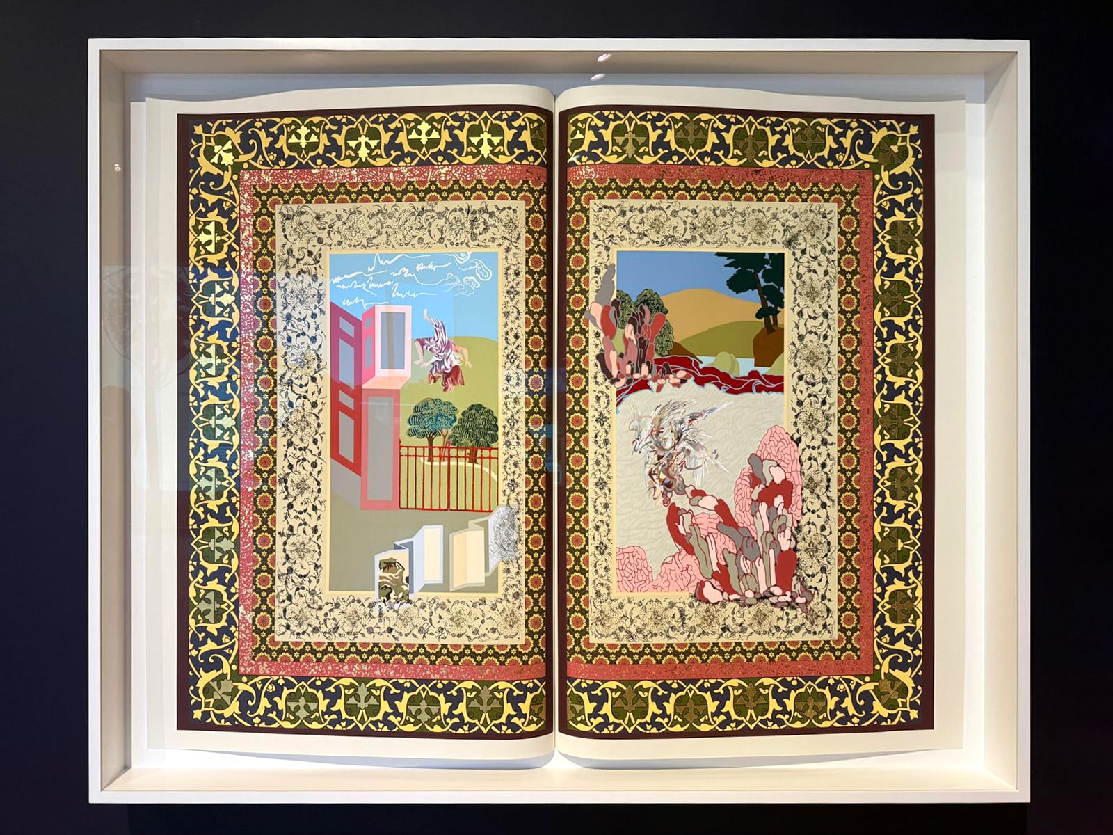Artist Shahzia Sikander miniature painting