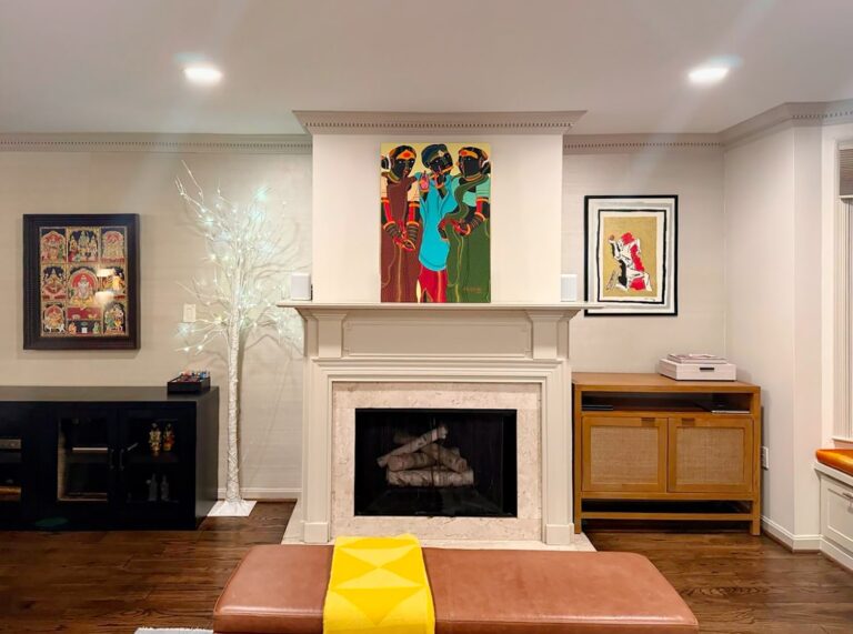 Client Installations: Thota Vaikuntam Artwork by thota vaikuntam at client home