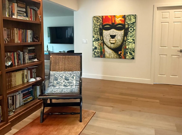 Client Installation: Sujata Achrekar - Brahmin Man