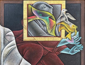 New arrivals: Painting by Artist SATISH GUJRAL