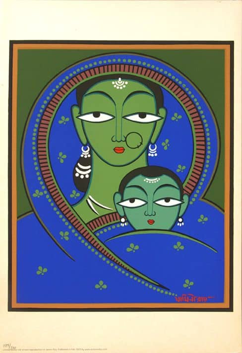 Jamini Roy, Mother and Child