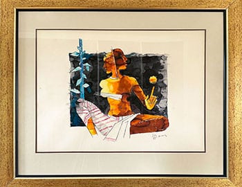 New arrivals: Painting by Artist M.F.Husain
