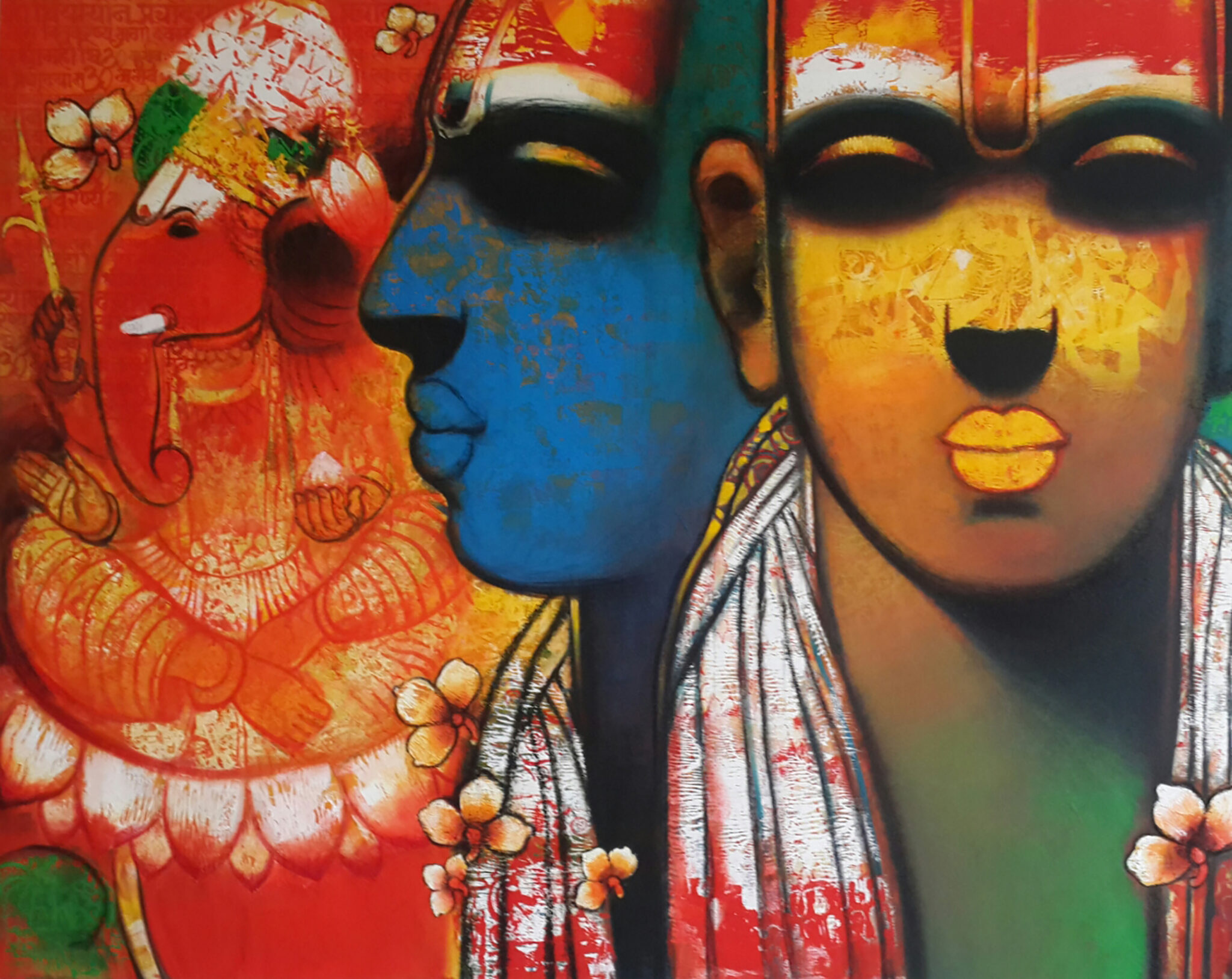 Untitled Acrylic on Canvas