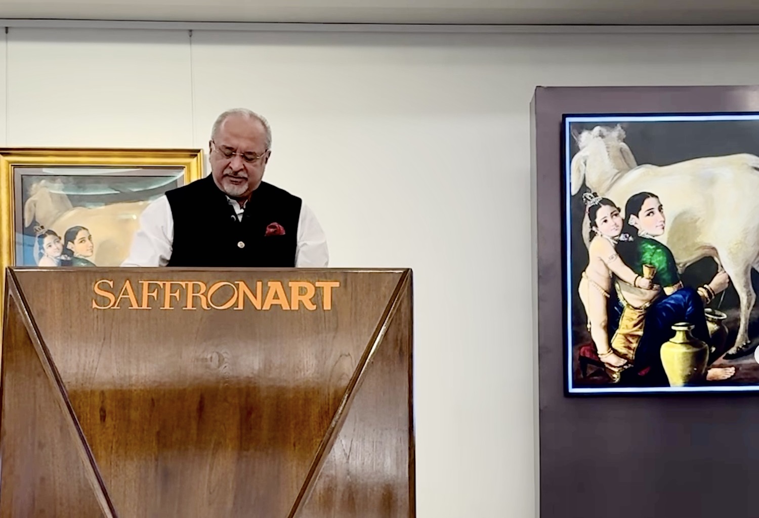 Raja Ravi Varma art at Saffronart auction