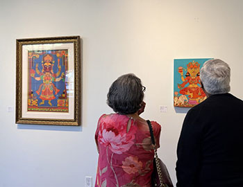 OPENING RECEPTION FOR EXHIBITION ‘LIVING LEGENDS’ IN PALO ALTO, CALIFORNIA