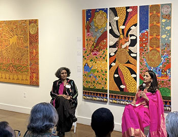 BEYOND THE EXHIBITION: CURATING AN IMMERSIVE JOURNEY WITH SEEMA KOHLI IN THE BAY AREA Seema Kohli Opening Reception