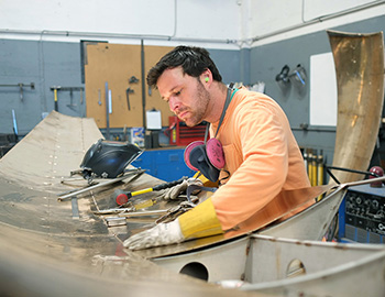 Michael Szabo, contemporary sculptor, at Laasya Art