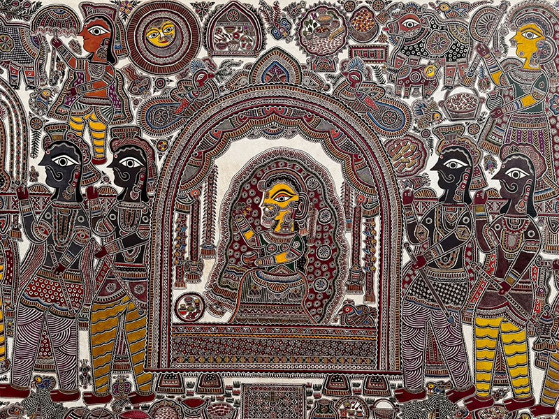 DISCOVER THE UNIQUE PROCESS AND THEMES OF TRADITIONAL MITHILA ART TRADITIONAL MITHILA ART
