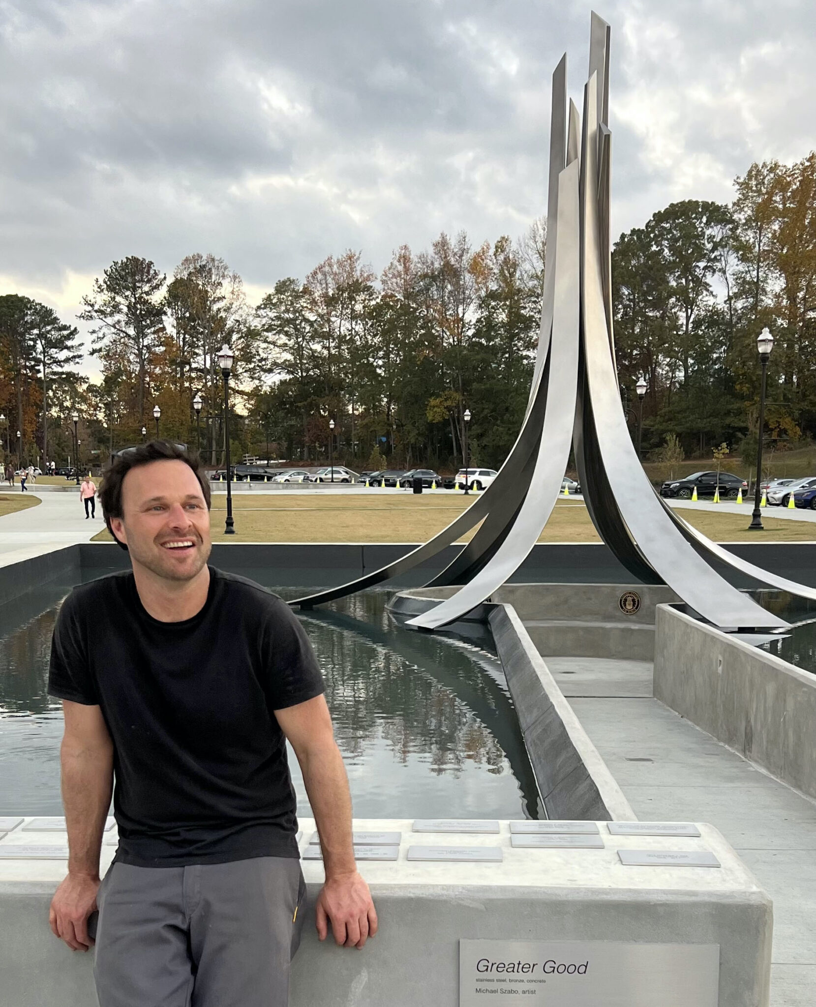 Portrait of sculptor Michael Szabo